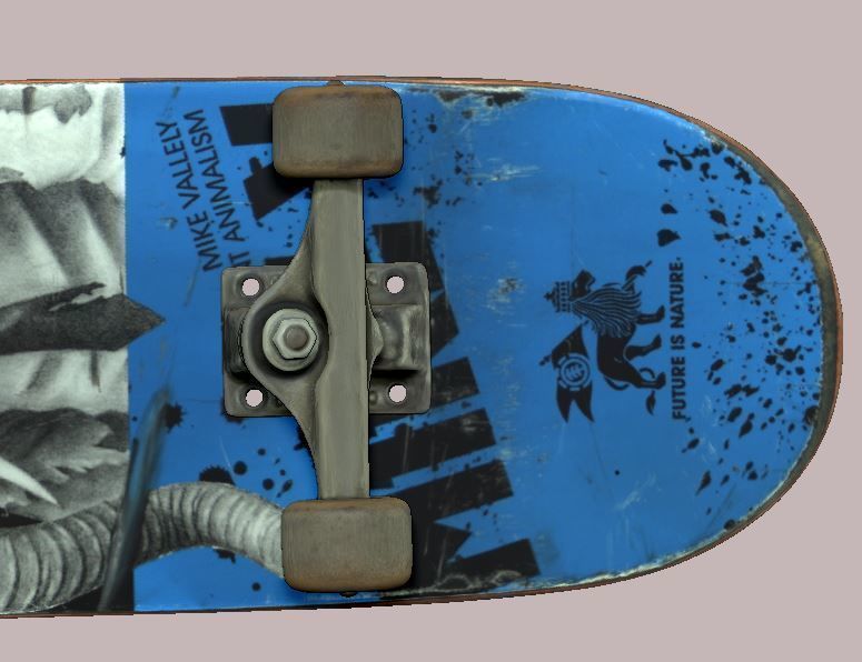 Skateboard element skateboards 3D print model_35