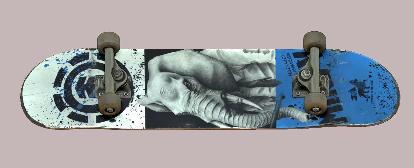 Skateboard element skateboards 3D print model_6