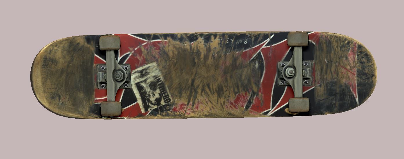 Skateboard element skateboards 3D print model_19