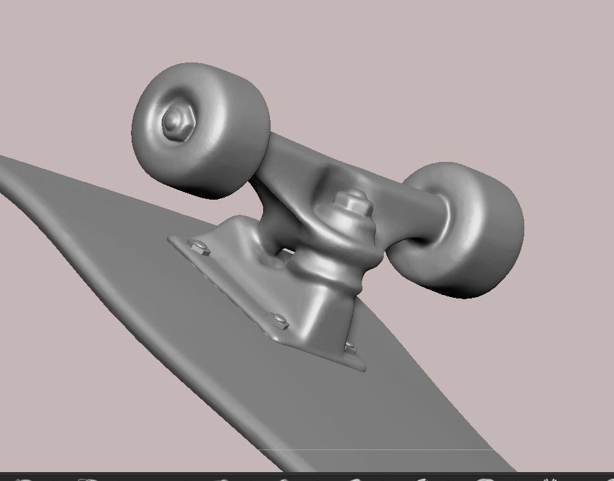 Skateboard element skateboards 3D print model_4