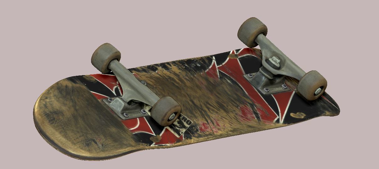 Skateboard element skateboards 3D print model_17