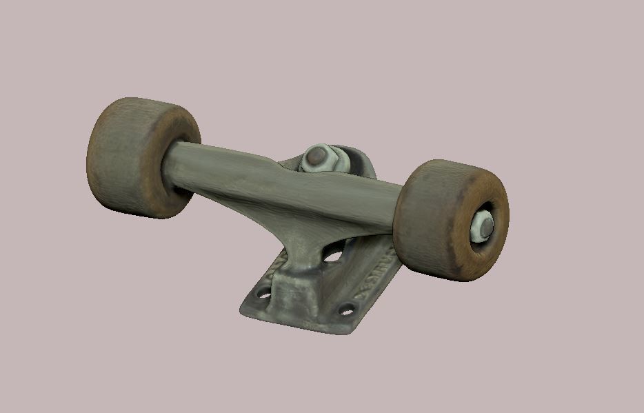 Skateboard element skateboards 3D print model_28