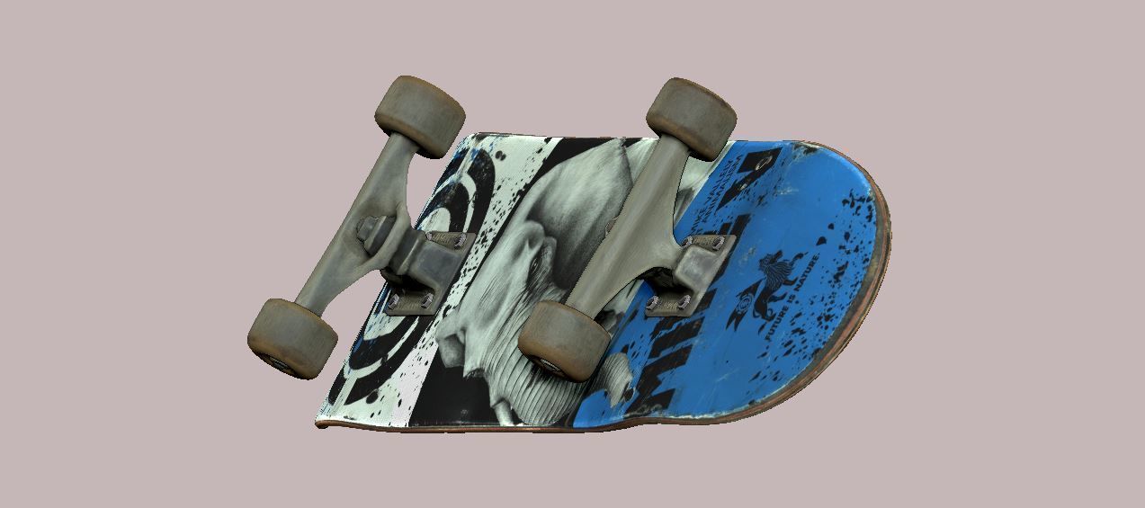 Skateboard element skateboards 3D print model_7
