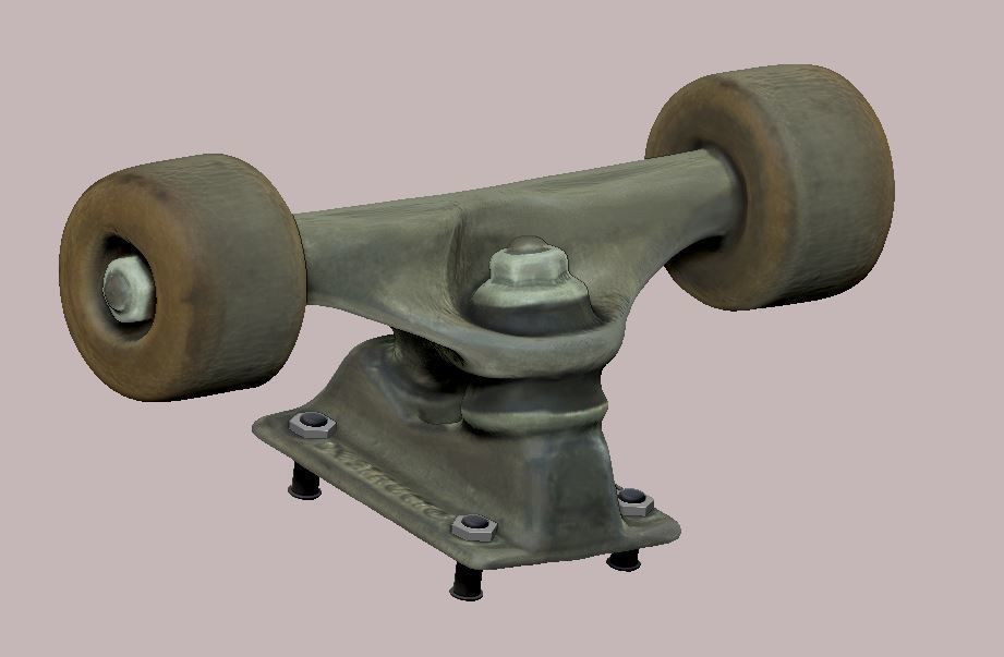 Skateboard element skateboards 3D print model_38