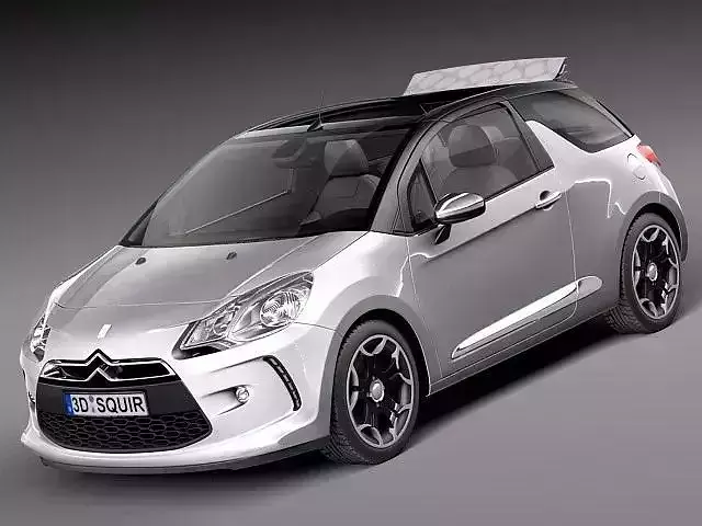 Citroen DS3 Cabrio -2013 3D model