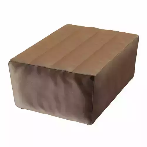 Footstool Shabby 3D model