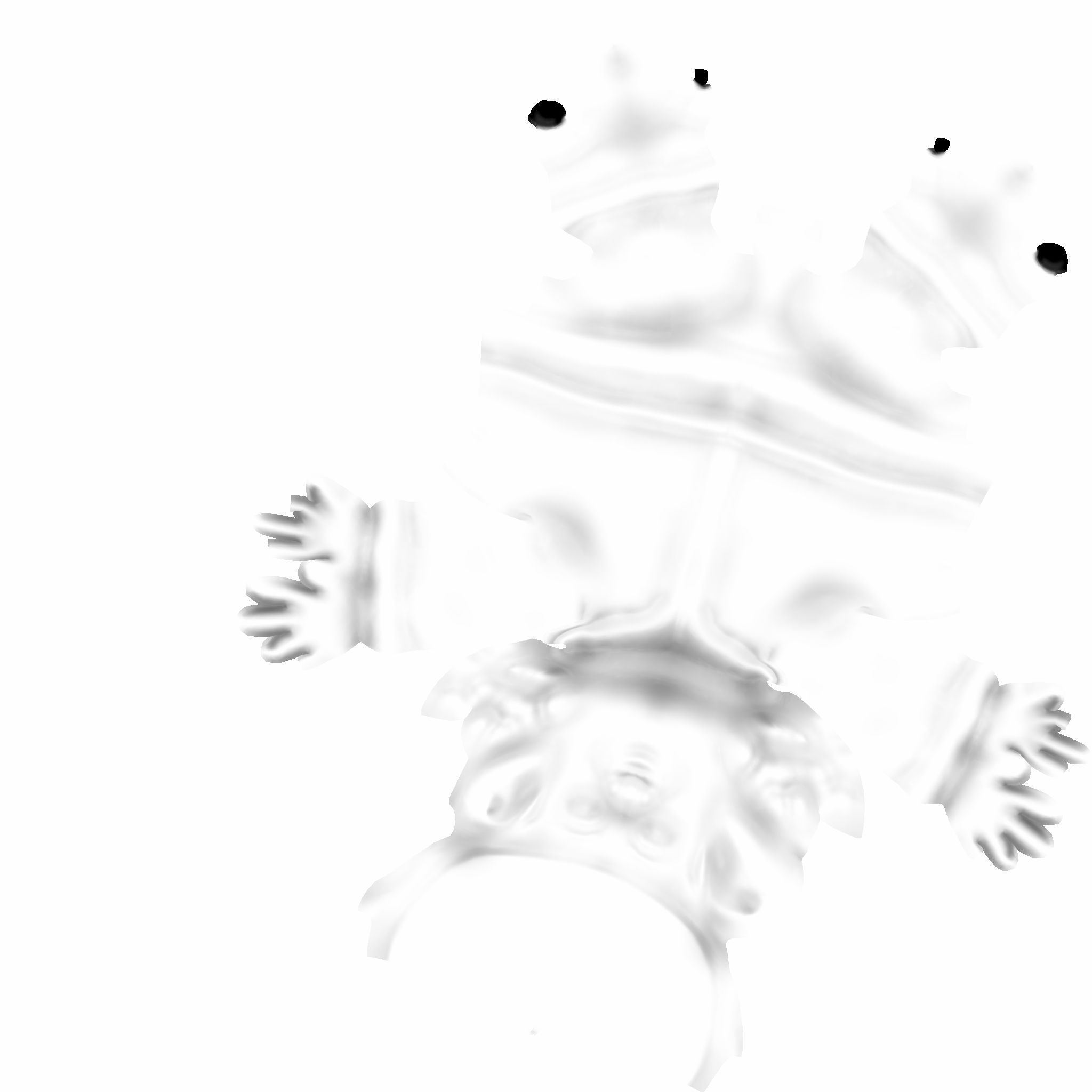 Elf 3d blender rigged Low-poly 3D model_4