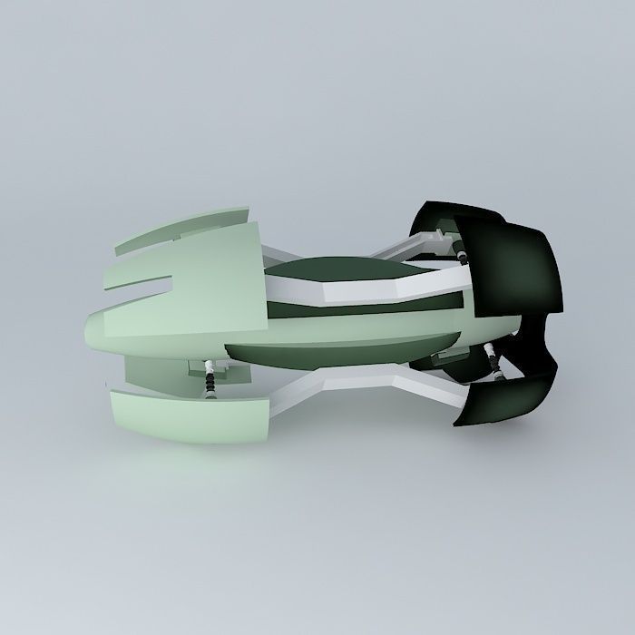 Spacecraft cabin Free 3D model_2