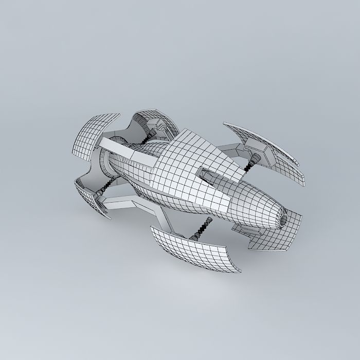 Mech cabin Free 3D model_3