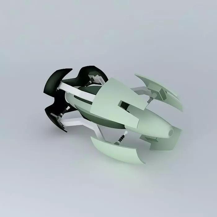 Mech cabin Free 3D model_0