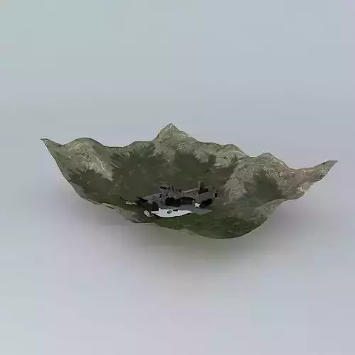 Castle leaf Free 3D model