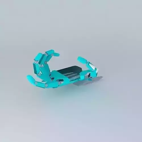 Robot fingers Free 3D model