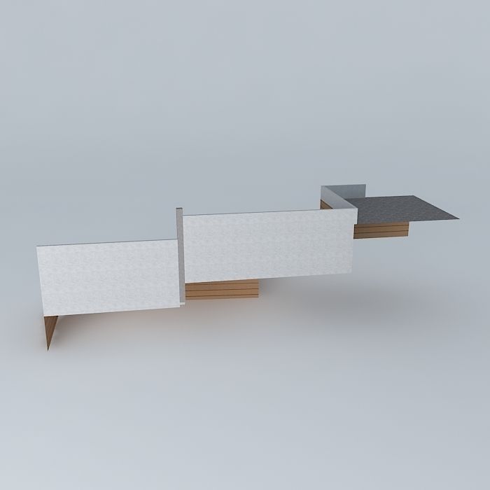 Aquaponics system Aquaponico 10 Beira Mar 2 tanks IBC 1000 L ... 3D model_2