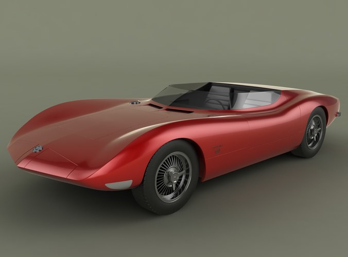 Chevrolet Corvair Monza Ss 3d Model Max Obj 3ds
