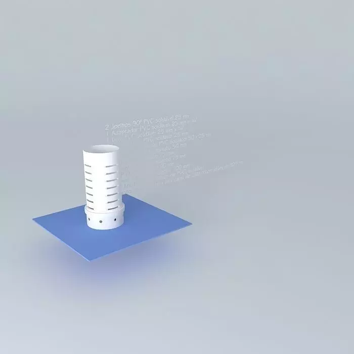 Mini Siphon Bell Affnan 3D model_0