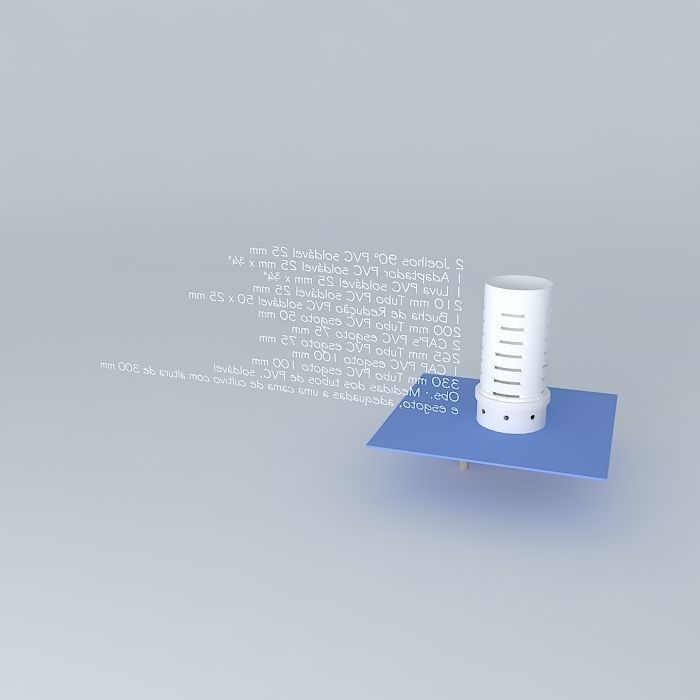 Mini Siphon Bell Affnan 3D model_1