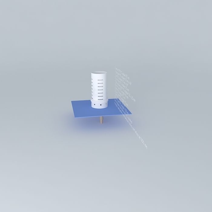 Mini Siphon Bell Affnan 3D model_2