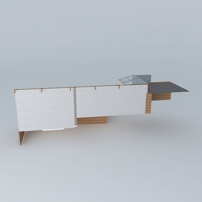 Aquaponico system 09 Aquaponics Beira Mar 1 Tank 1 IBC 2 tabl... 3D model_2