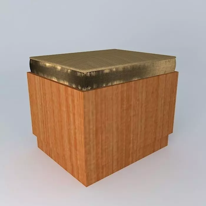 Bench Margiana 3D model_0