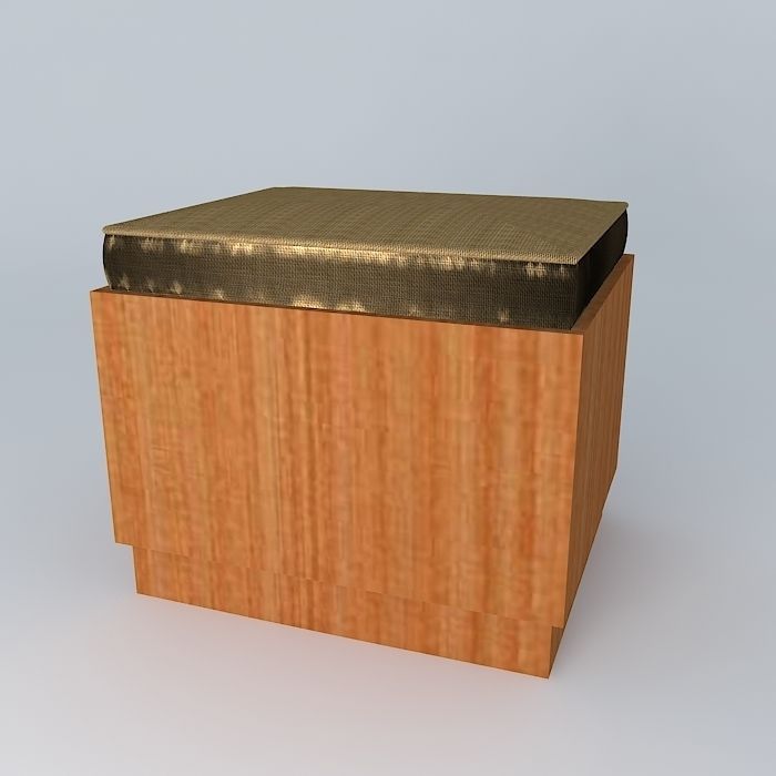 Bench Margiana 3D model_1