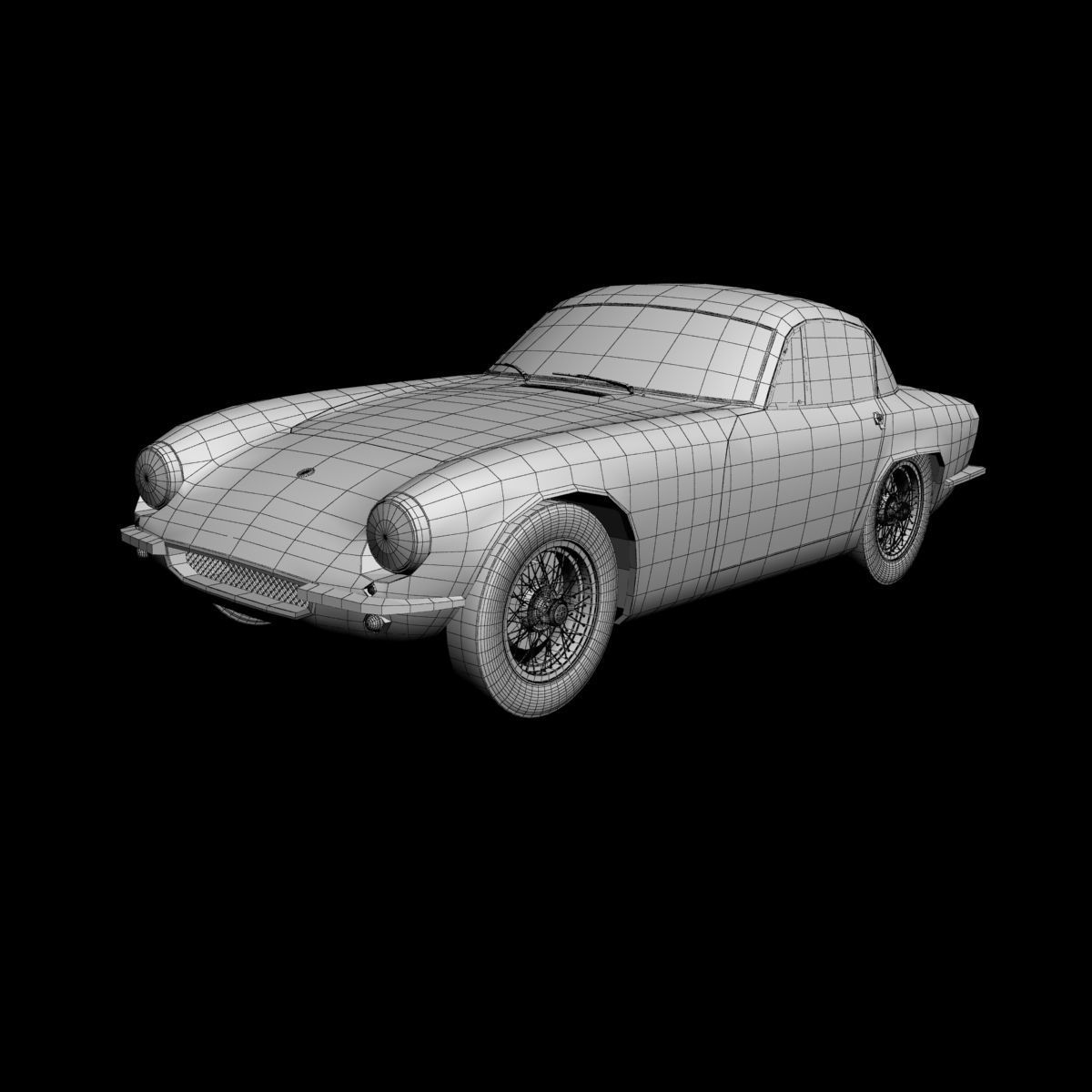 Lotus Elite 3D model_12