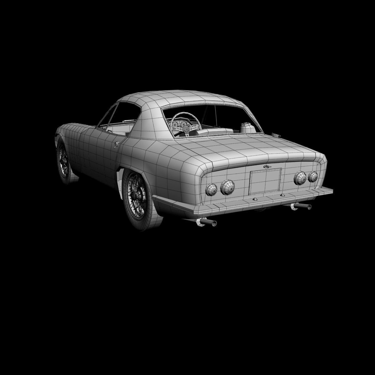 Lotus Elite 3D model_14