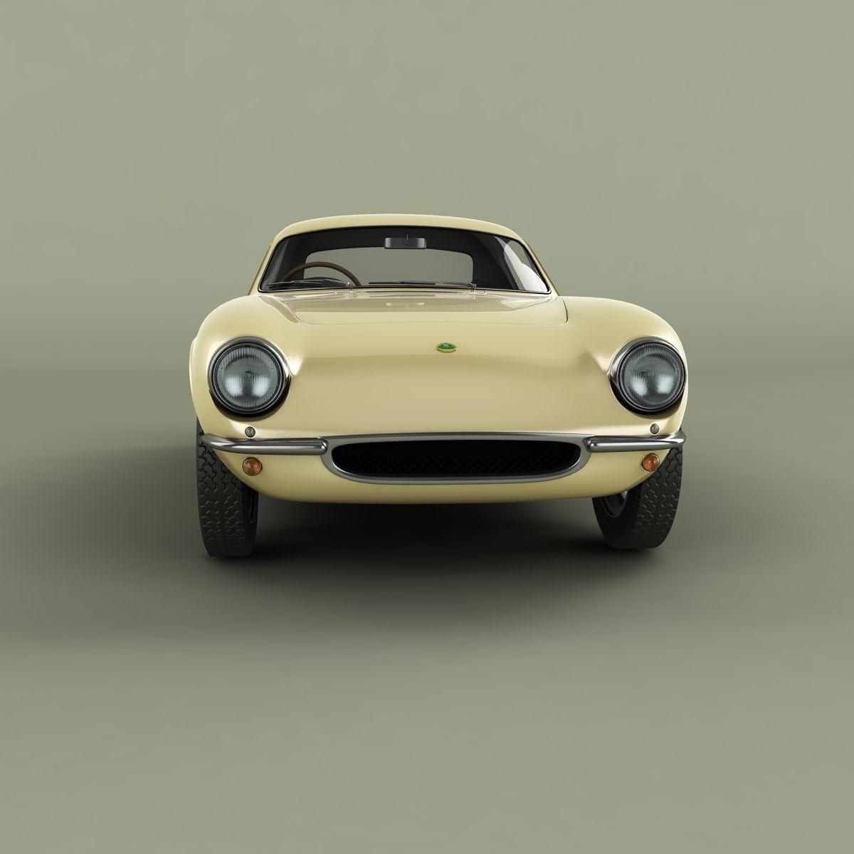Lotus Elite 3D model_4