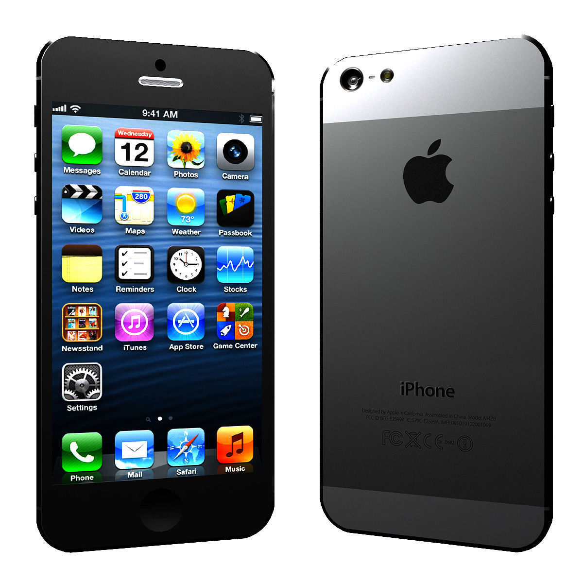 iphone 5 apple 3D model | CGTrader