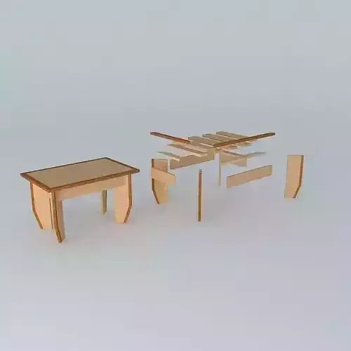 Contemporary Center of table