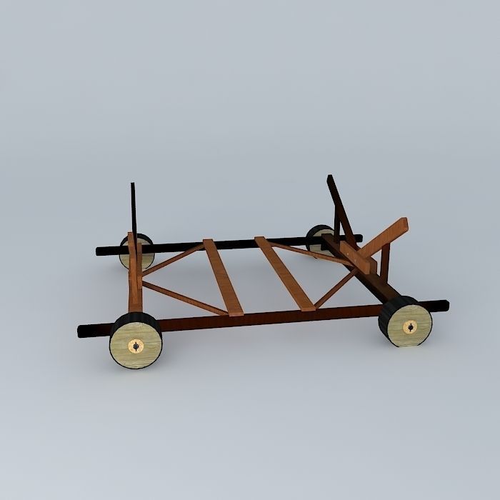 Carreta stranding Boat II 3D model_2