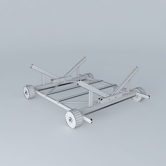 Carreta stranding Boat II 3D model_4