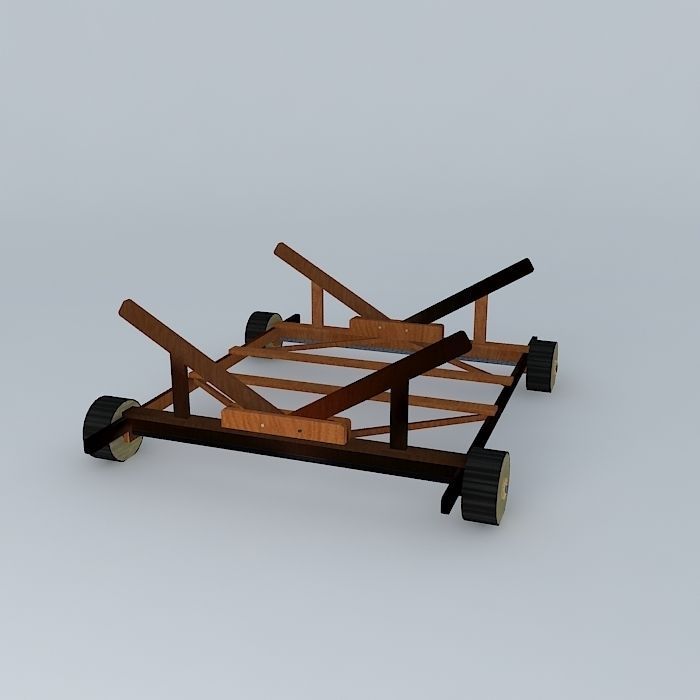 Carreta stranding Boat II 3D model_1