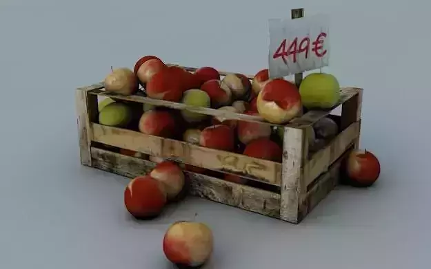 Fruit Basket with apples