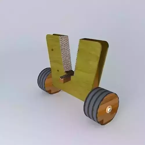 Stranding cart to the catamaran