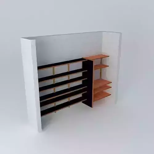 Shelf Room 3D model