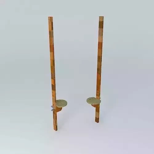Wooden stilts