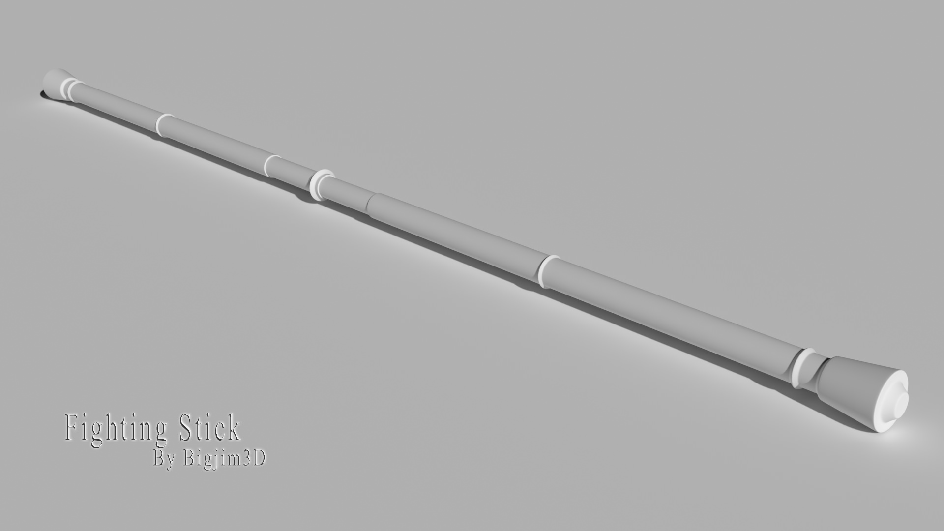Fighting Stick 3D Model .fbx - CGTrader.com