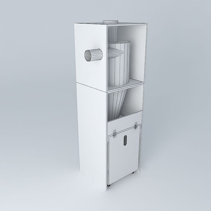 Dust Collector ShopNotes No 13 3D model_3