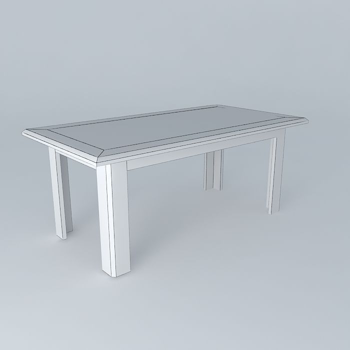 Dining Table - Guernica 3D model_3