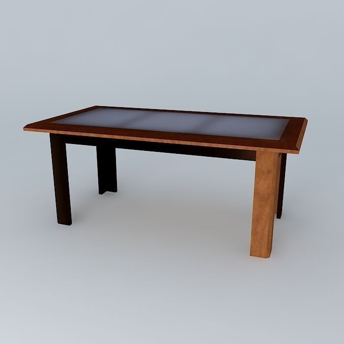 Dining Table - Guernica 3D model_1