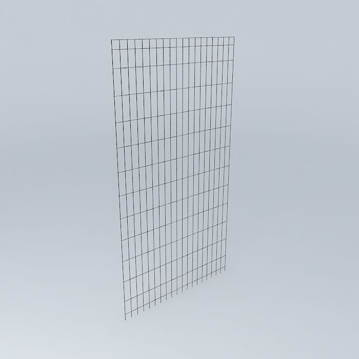 Welded Screen 3D model_4