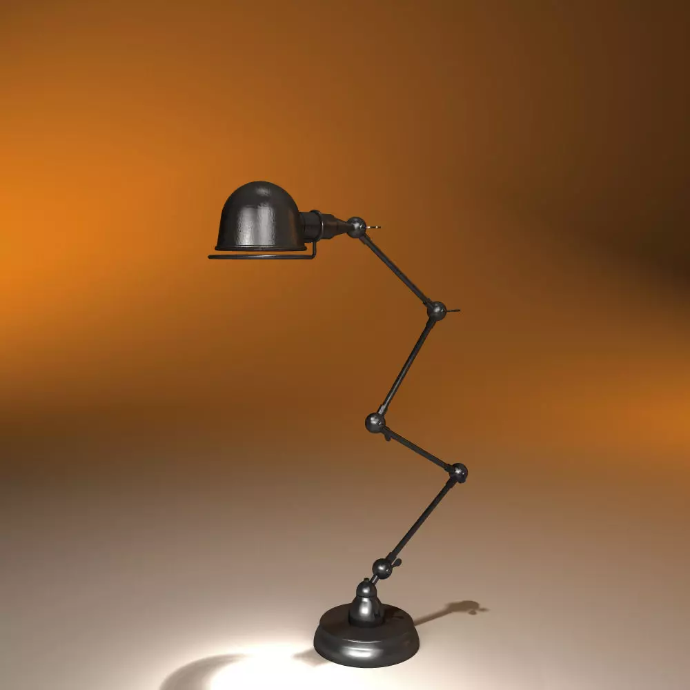 RESTORATION HARDWARE Atelier scissor  lamp 3D model_0