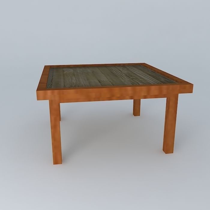 Center table 3D model_2