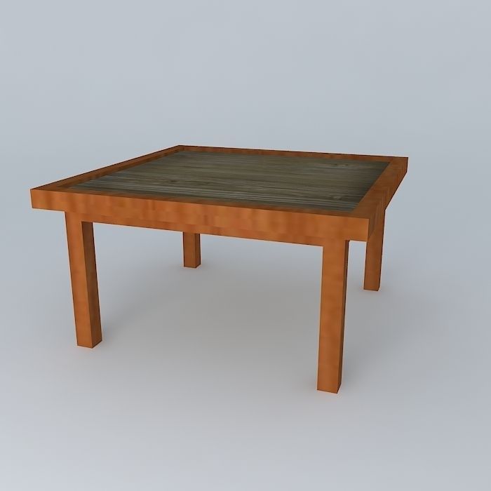 Center table 3D model_1