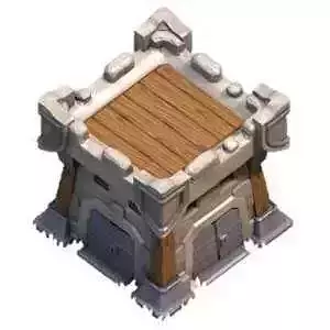 clash of clans clan castle Free 3D print model
