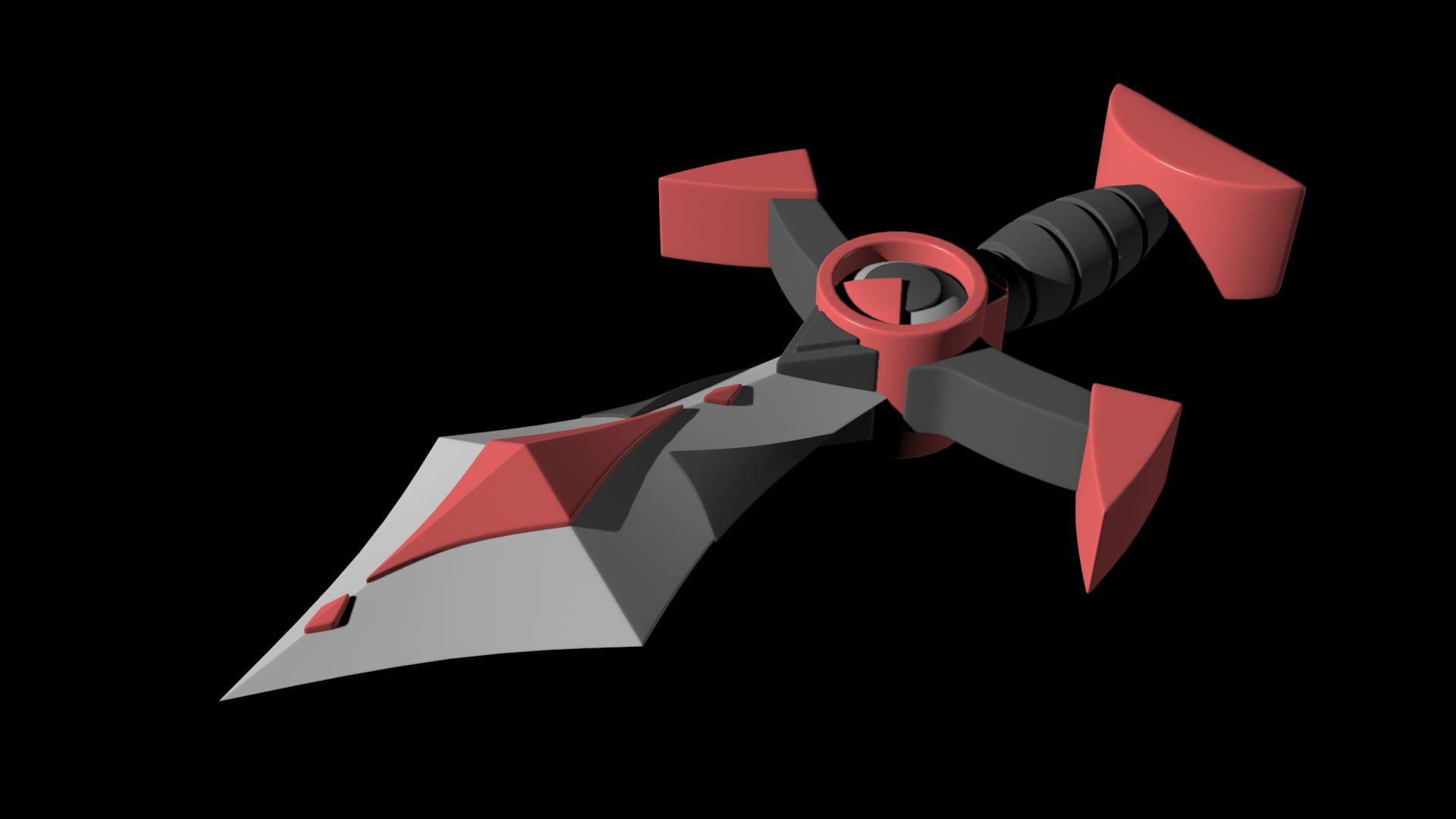 Little adventurer s sword 3D model_2