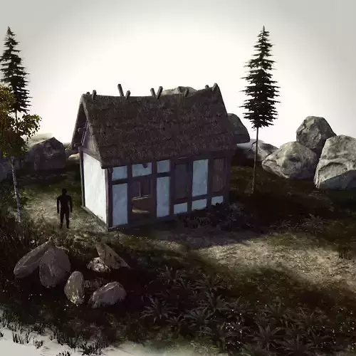 High Quality enterable Medieval house - Building K