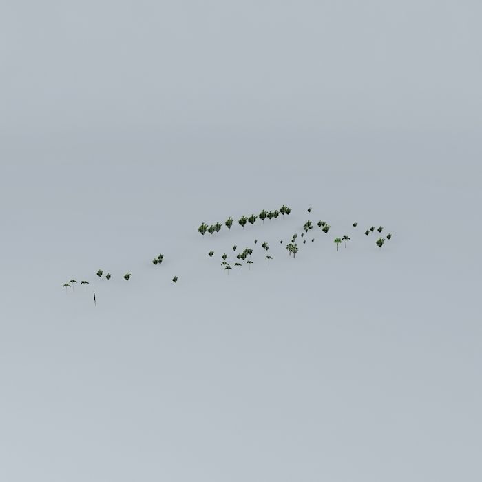 Trees on the Port Part 07 Free 3D model_2