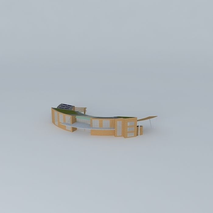 Green Museum 3D challenge 232097 Free 3D model_1