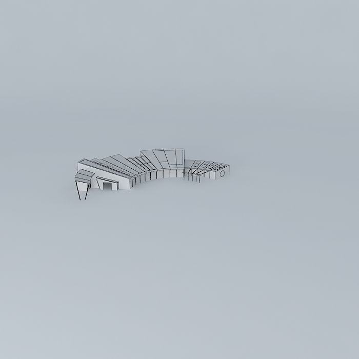 Green Museum 3D challenge 232097 Free 3D model_3